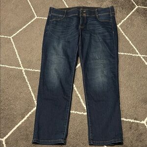 Classic Dark Blue Women’s Straight Jeans